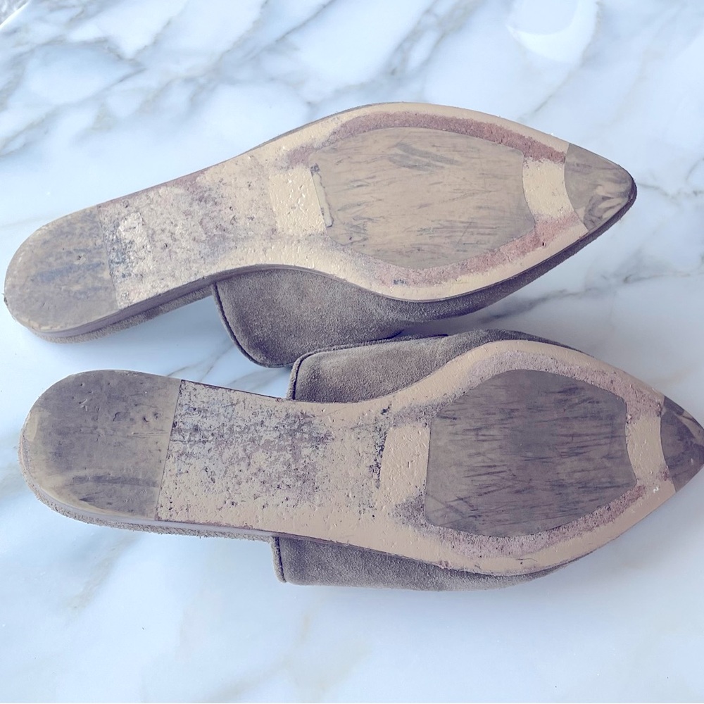 Jenni Kayne Suede Mule, Laurel, Size 38 - Picture 9 of 11